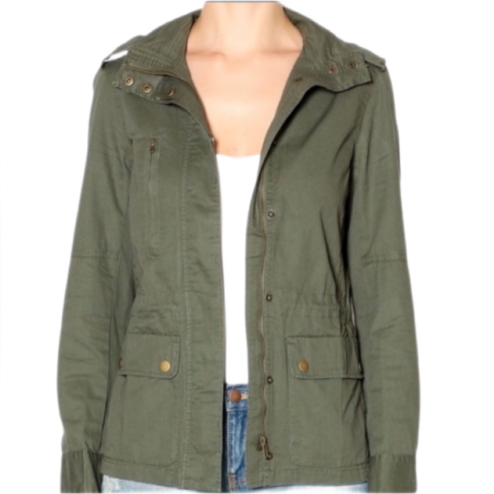 Love Tree Green Utility Jacket NWT Size Small